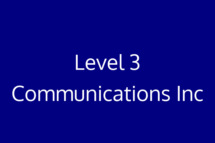 Technology Company Level 3 Communications Inc