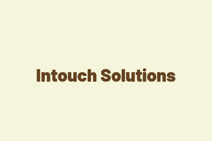 Software Services Company Intouch Solutions