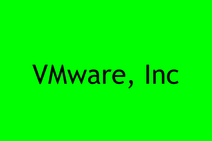 Technology Solutions Firm VMware Inc