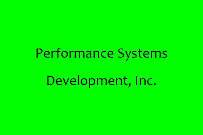 Tech Firm Performance Systems Development Inc.