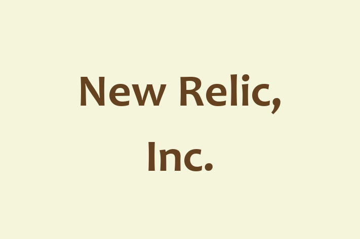 Technology Company New Relic Inc.