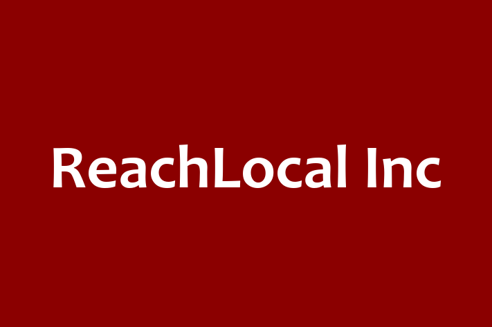 Software Development Firm ReachLocal Inc