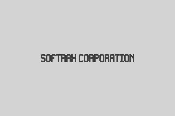 Software Services Company Softrax Corporation