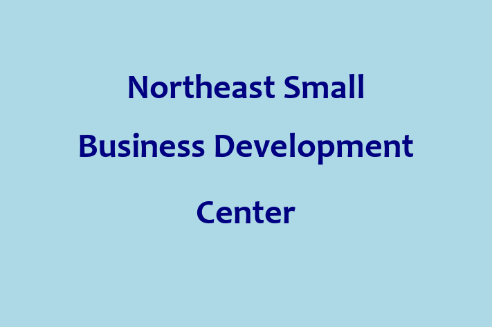 Software Firm Northeast Small Business Development Center