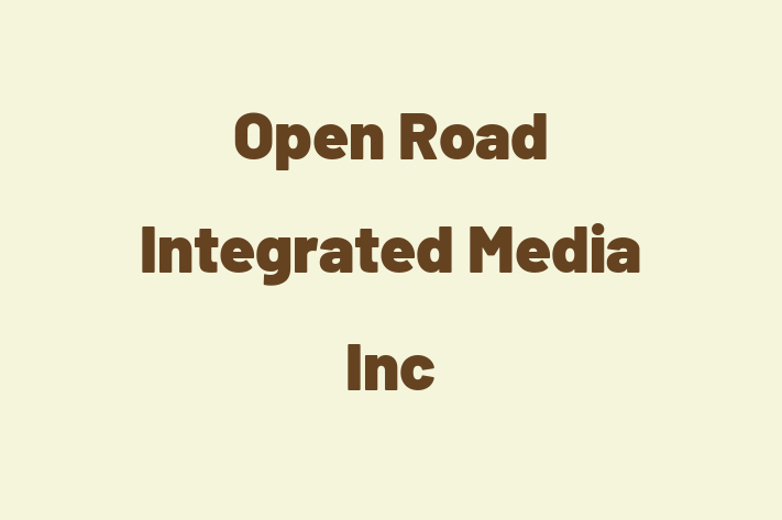 Software Development Company Open Road Integrated Media Inc