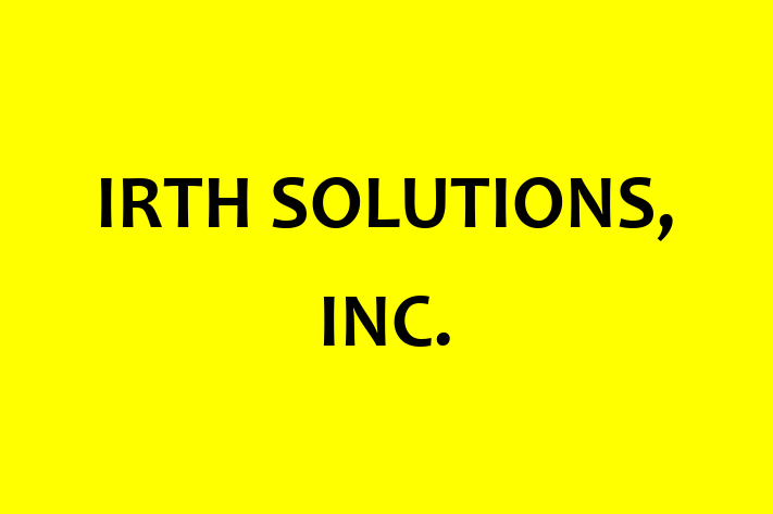 Software Consultancy IRTH SOLUTIONS INC.