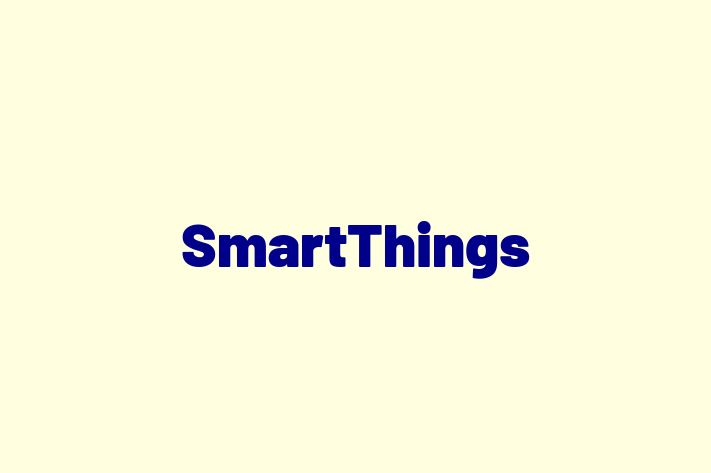 Software Development Firm SmartThings