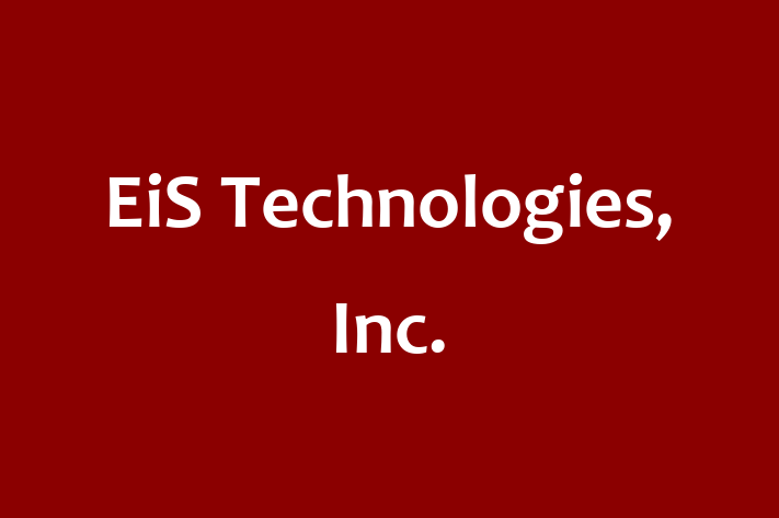 Application Development Company EiS Technologies Inc.