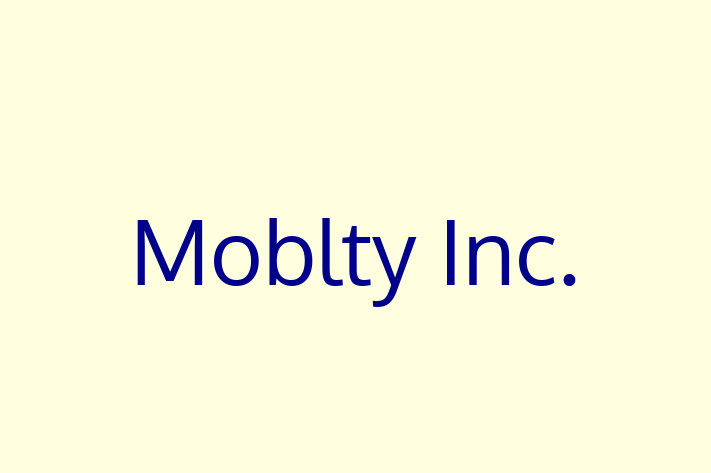 Digital Solutions Provider Moblty Inc.