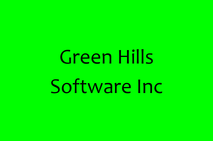 Software Solutions Provider Green Hills Software Inc