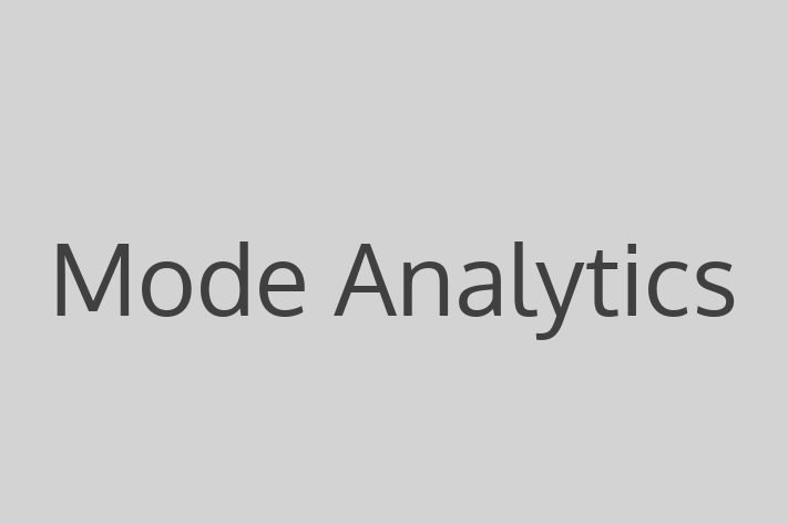 Software House Mode Analytics