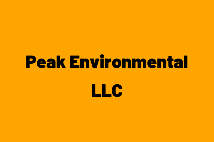 Software Solutions Provider Peak Environmental LLC