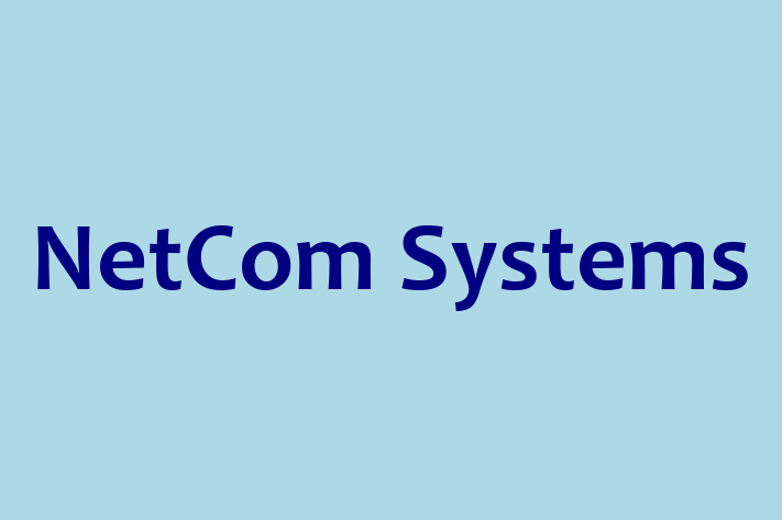 Software Solutions Provider NetCom Systems