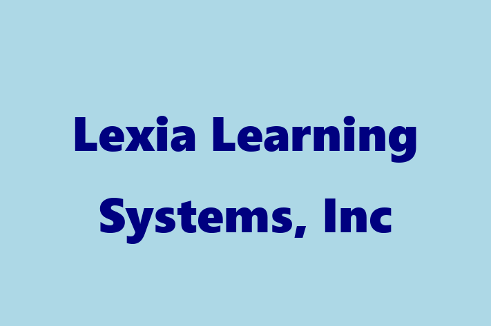 Software Engineering Company Lexia Learning Systems Inc