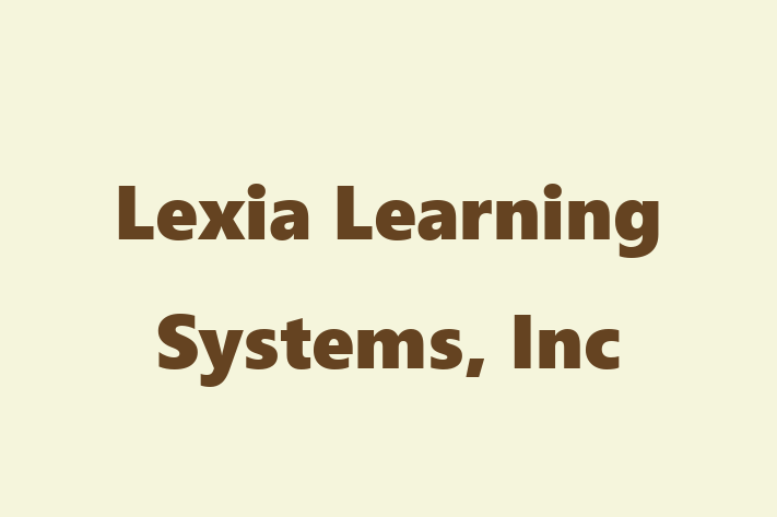 Tech Firm Lexia Learning Systems Inc