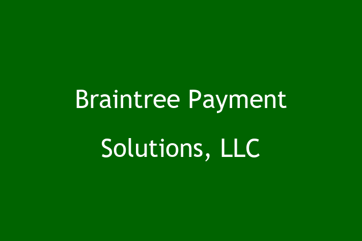 Tech Solutions Company Braintree Payment Solutions LLC